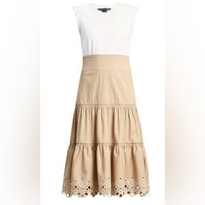 AMAIA EYELET DRESS( New with Tags)